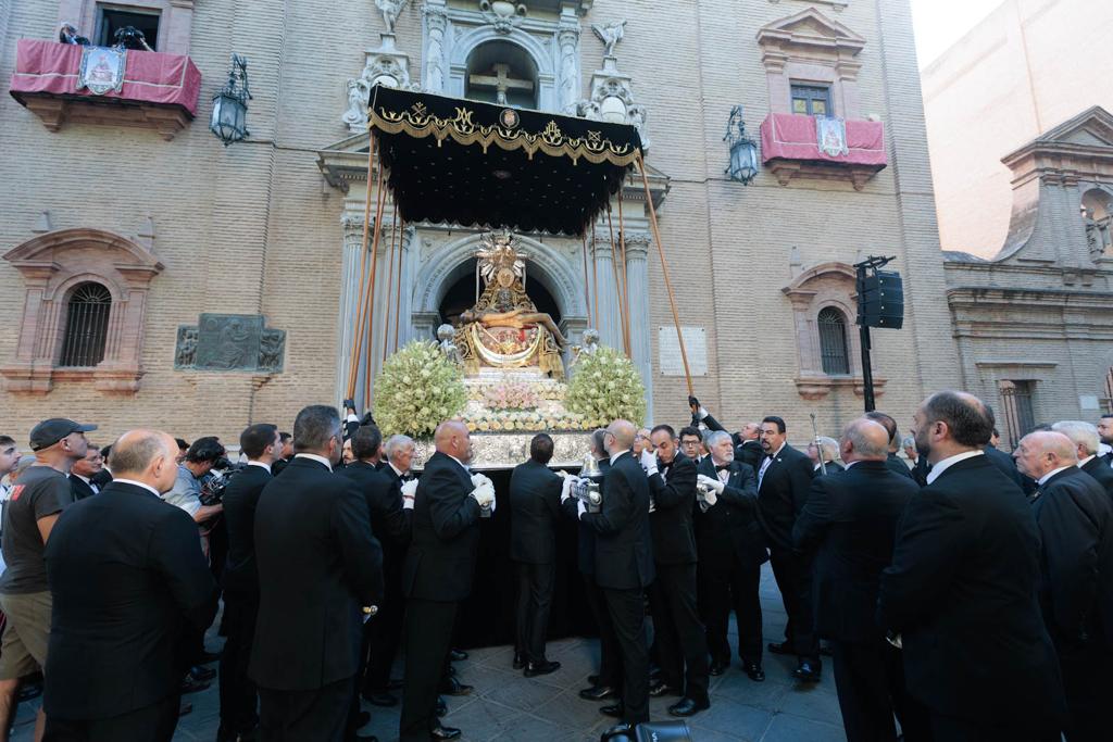 Las imágenes de la procesión de la Virgen de las Angustias
