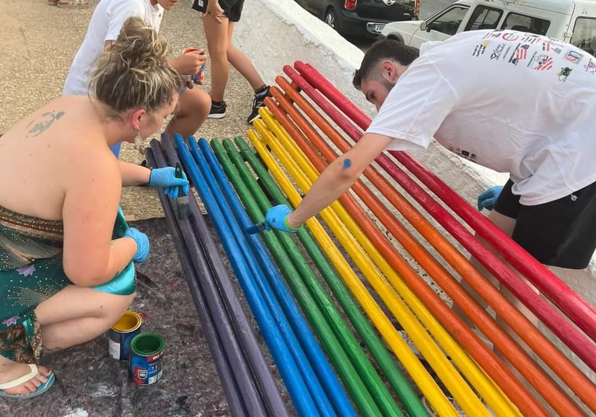 Todos a una en Purullena con el colectivo LGTBI