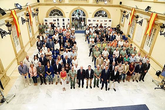 La prueba se ha presentado hoy en el Patio de Luces de la Diputación.