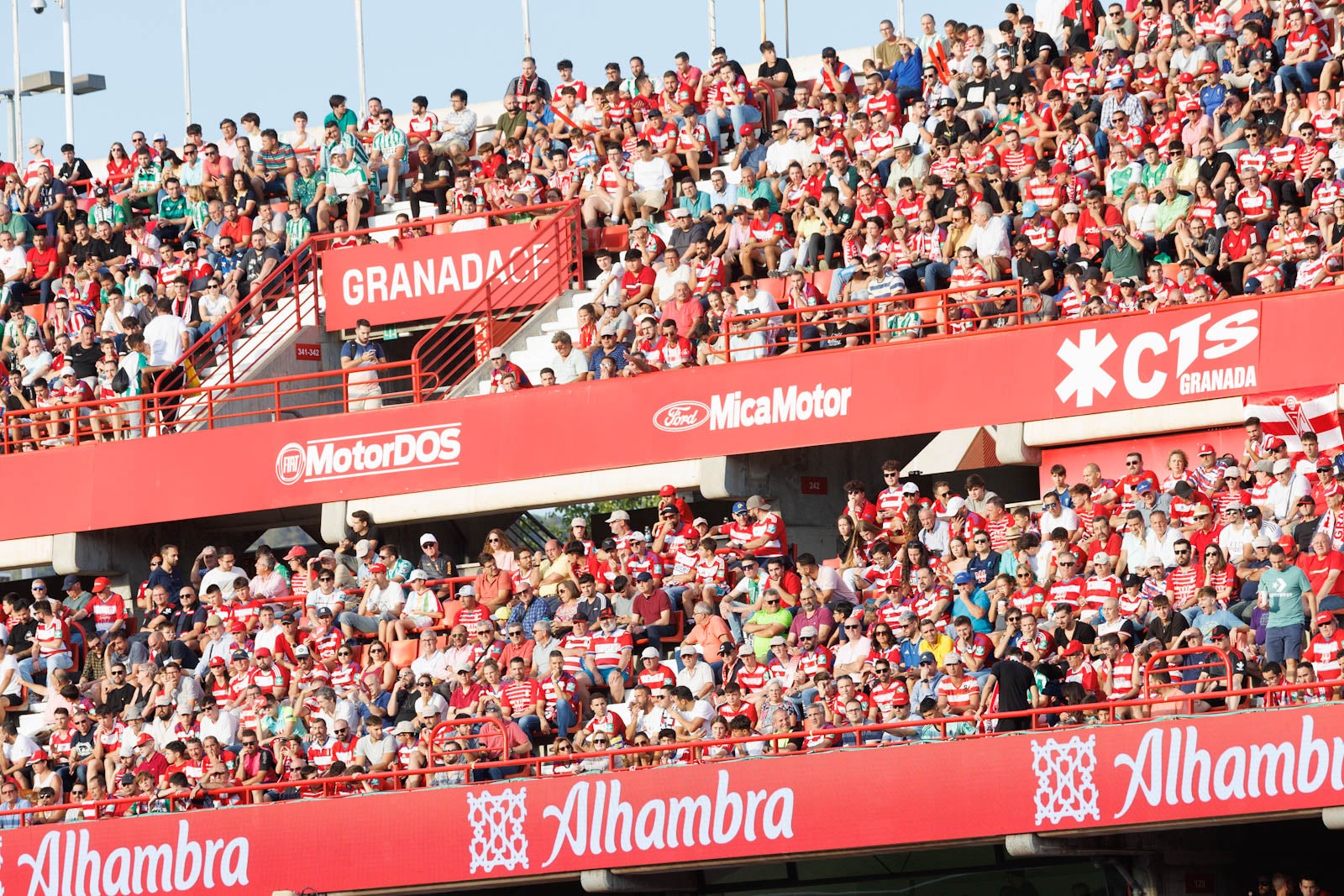 Búscate en la grada de Los Cármenes durante el Granada-Betis
