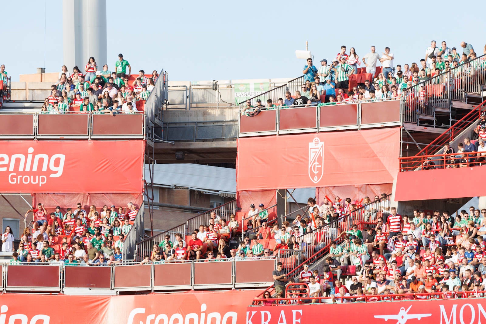 Búscate en la grada de Los Cármenes durante el Granada-Betis