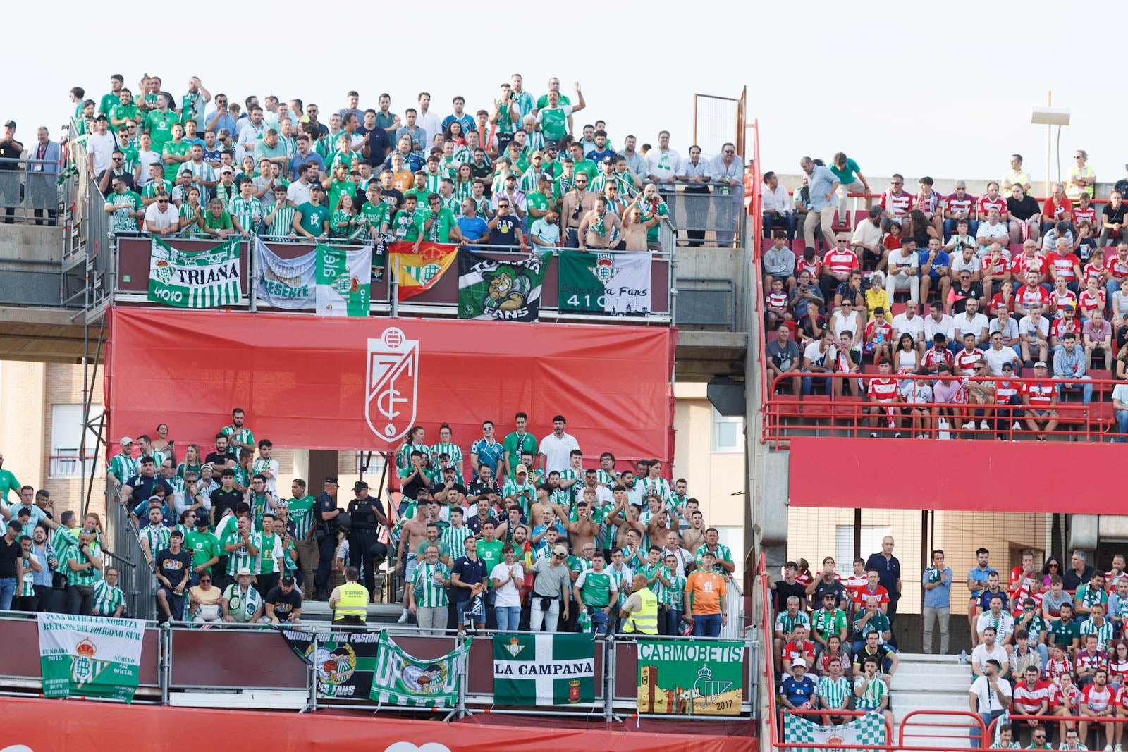 Búscate en la grada de Los Cármenes durante el Granada-Betis