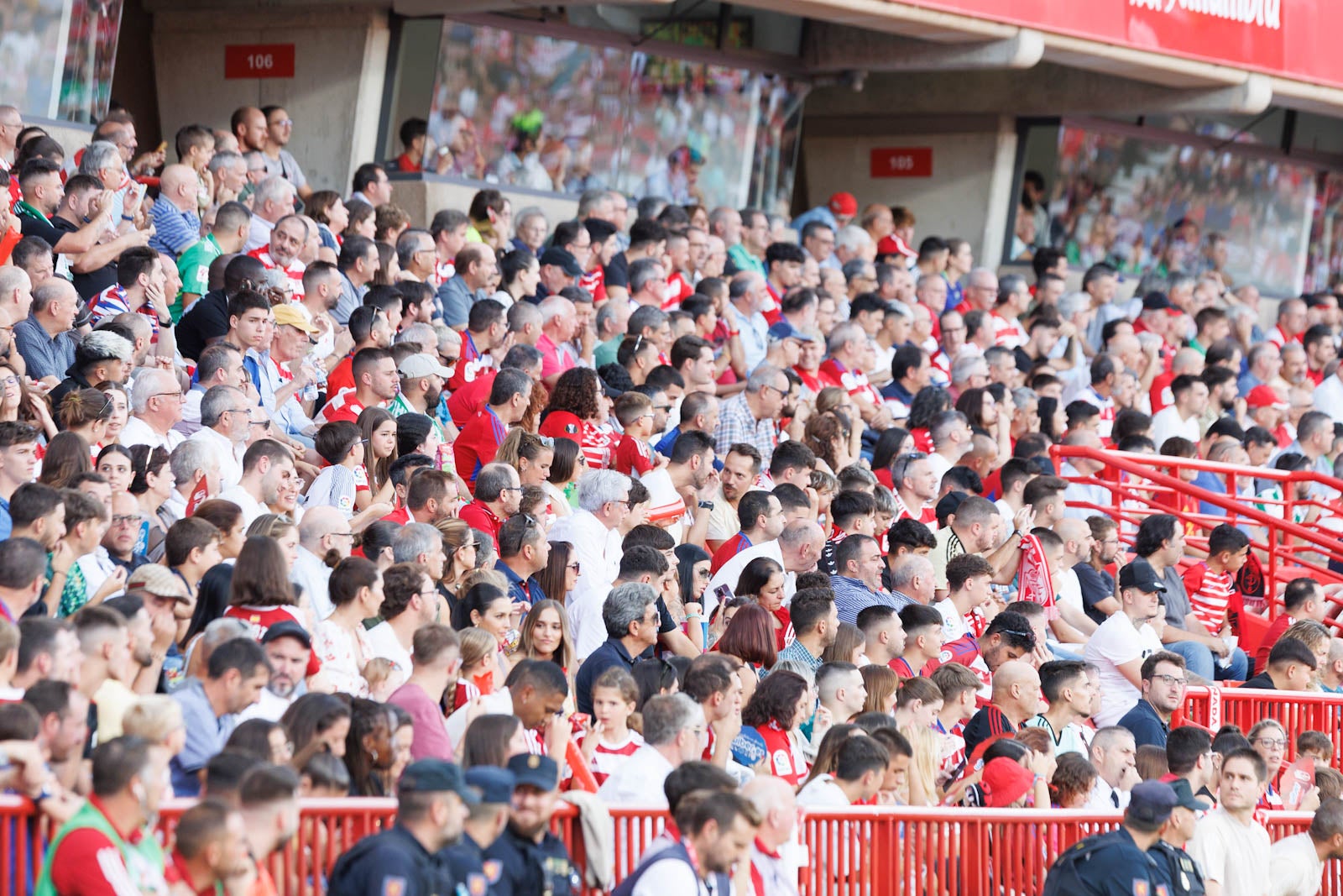 Búscate en la grada de Los Cármenes durante el Granada-Betis