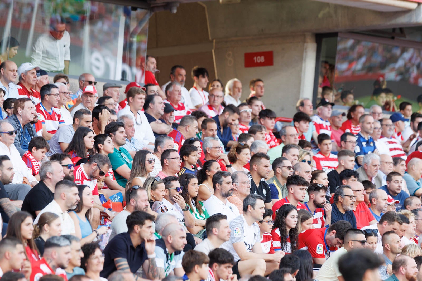Búscate en la grada de Los Cármenes durante el Granada-Betis