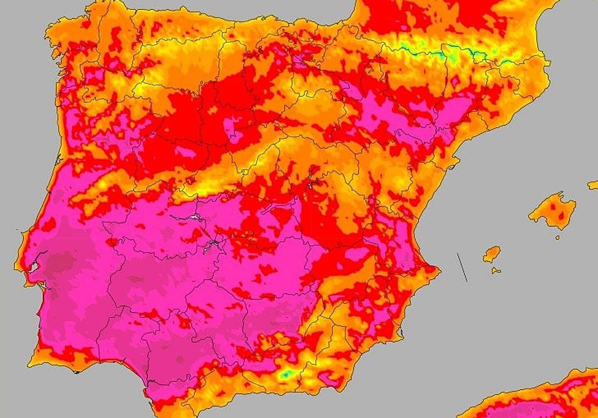 Aviso de la Aemet: temperaturas «excepcionalmente altas» en Andalucía el fin de semana.