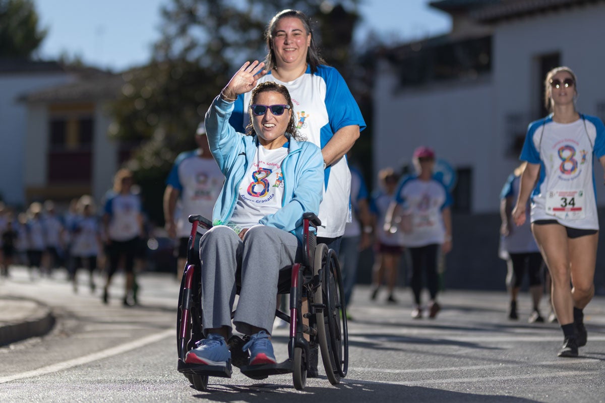 Las mejores imágenes de la carrera de Aspace en Granada
