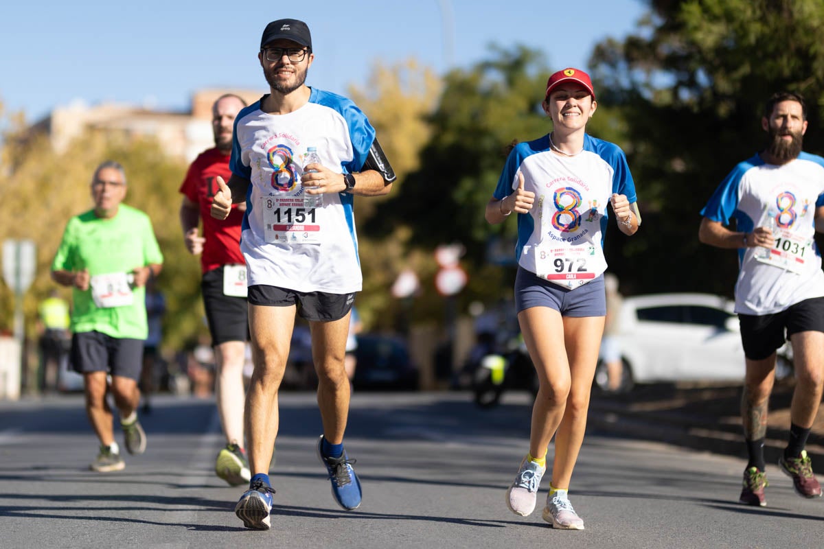 Las mejores imágenes de la carrera de Aspace en Granada