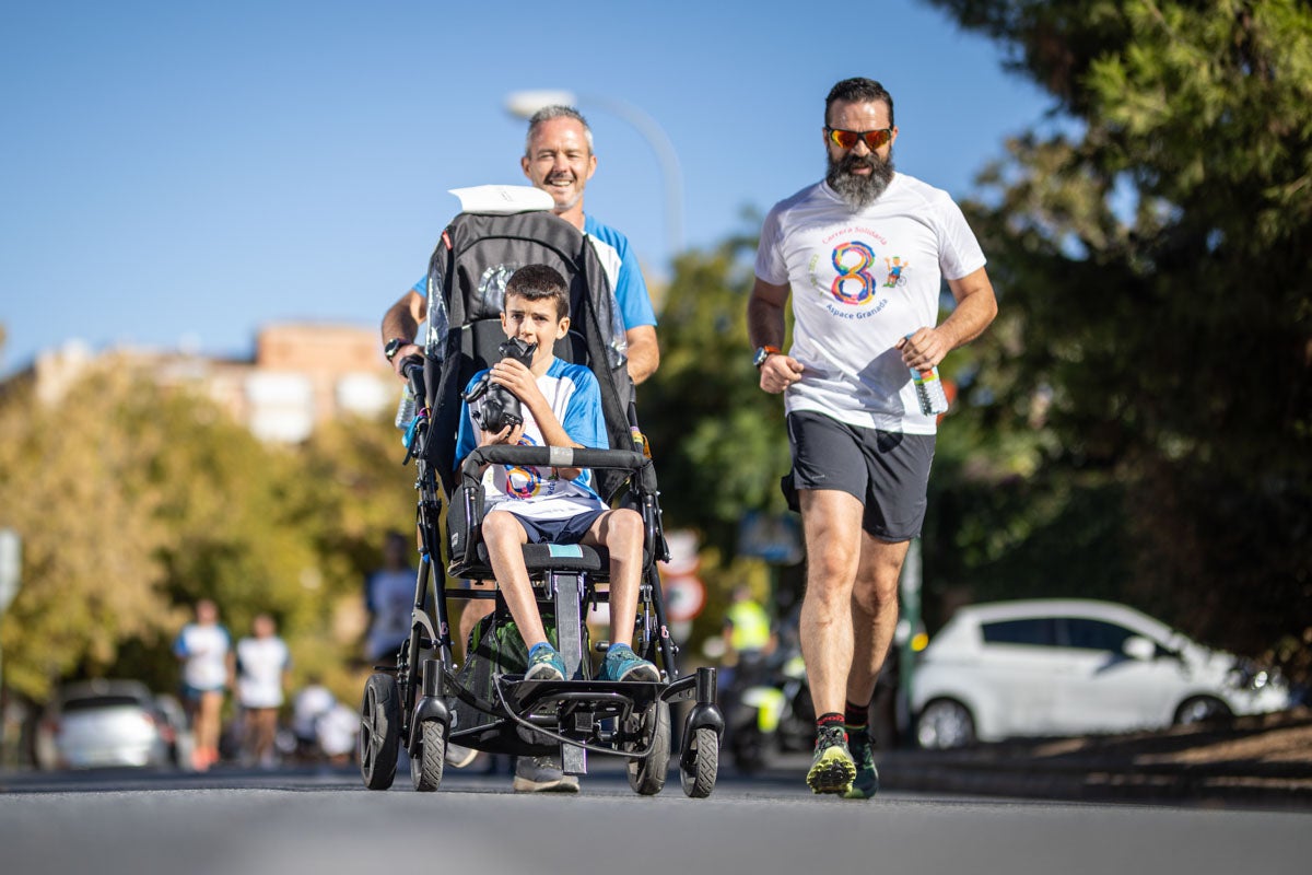 Las mejores imágenes de la carrera de Aspace en Granada