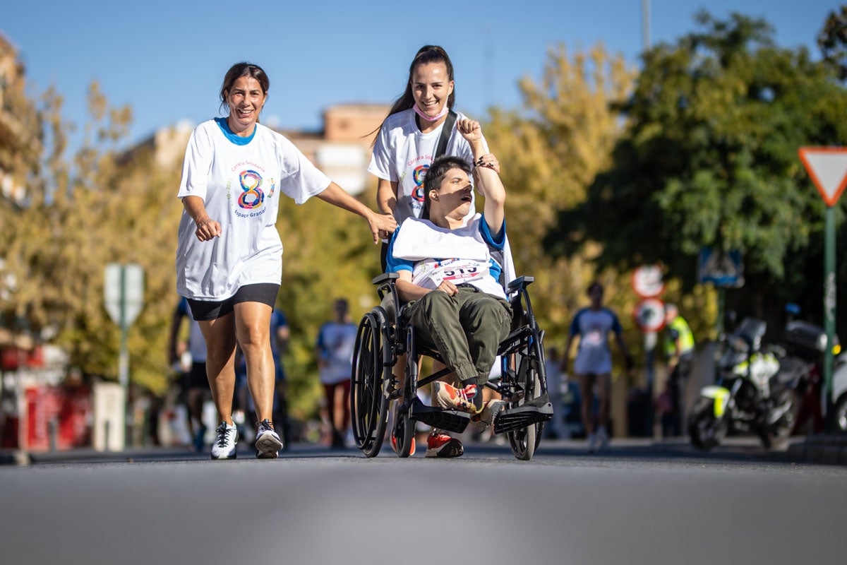 Las mejores imágenes de la carrera de Aspace en Granada