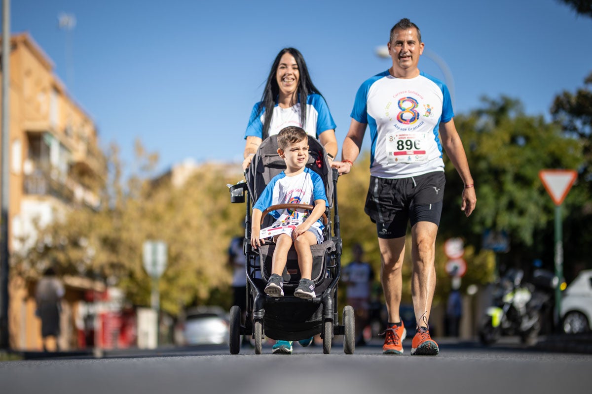 Las mejores imágenes de la carrera de Aspace en Granada
