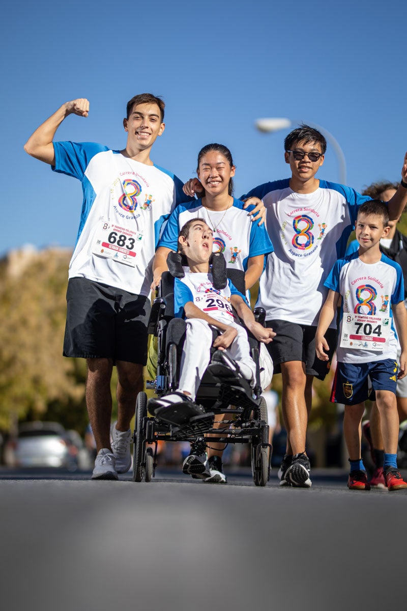 Las mejores imágenes de la carrera de Aspace en Granada