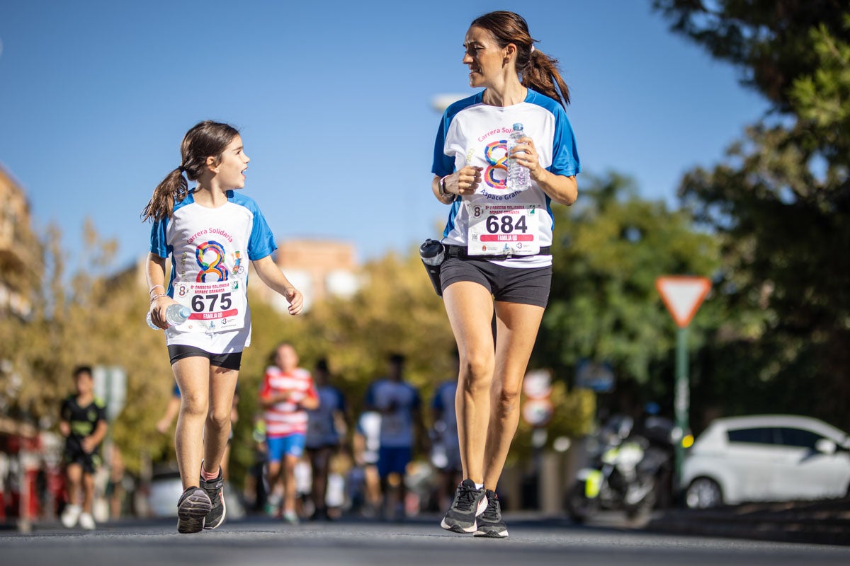 Las mejores imágenes de la carrera de Aspace en Granada