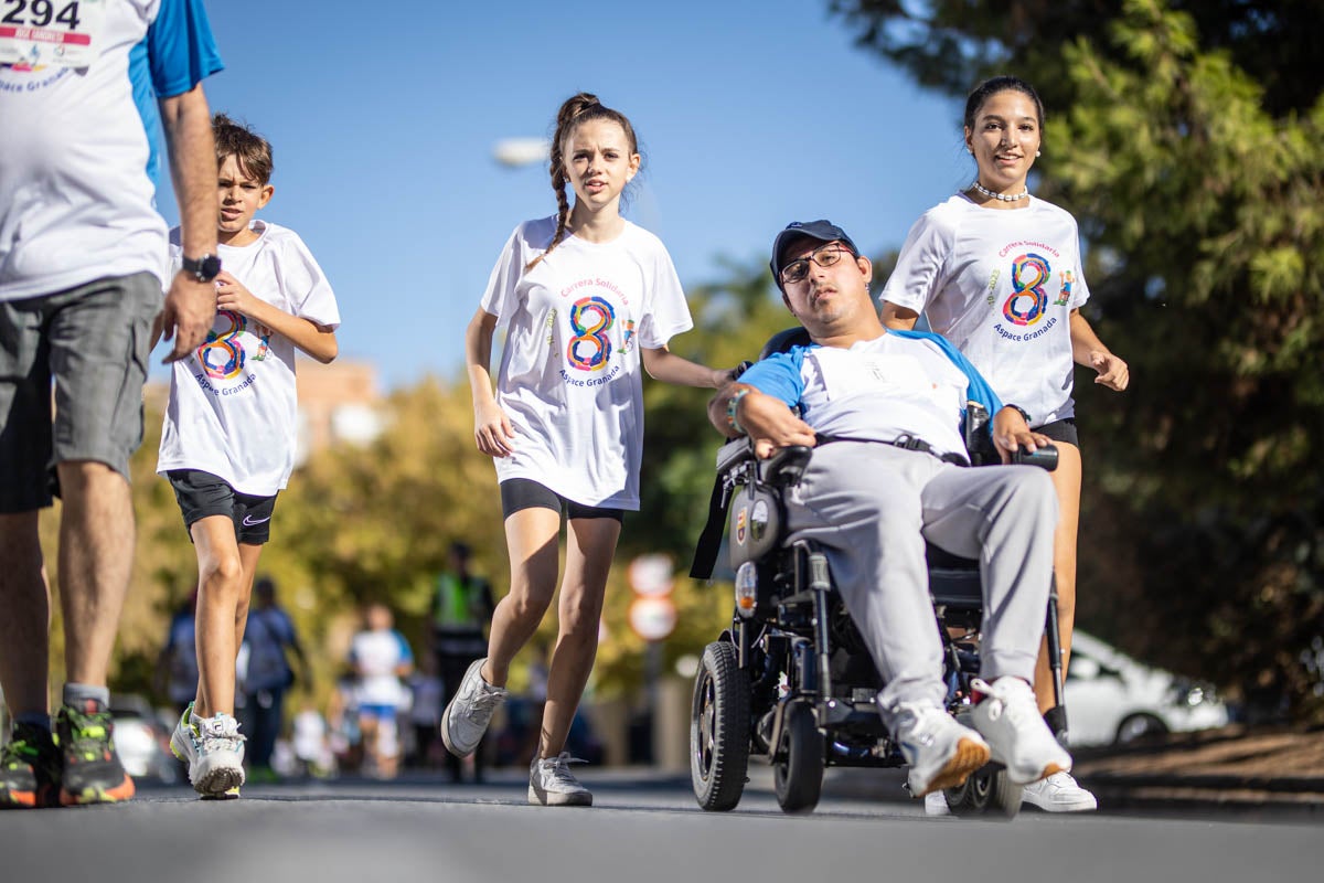 Las mejores imágenes de la carrera de Aspace en Granada