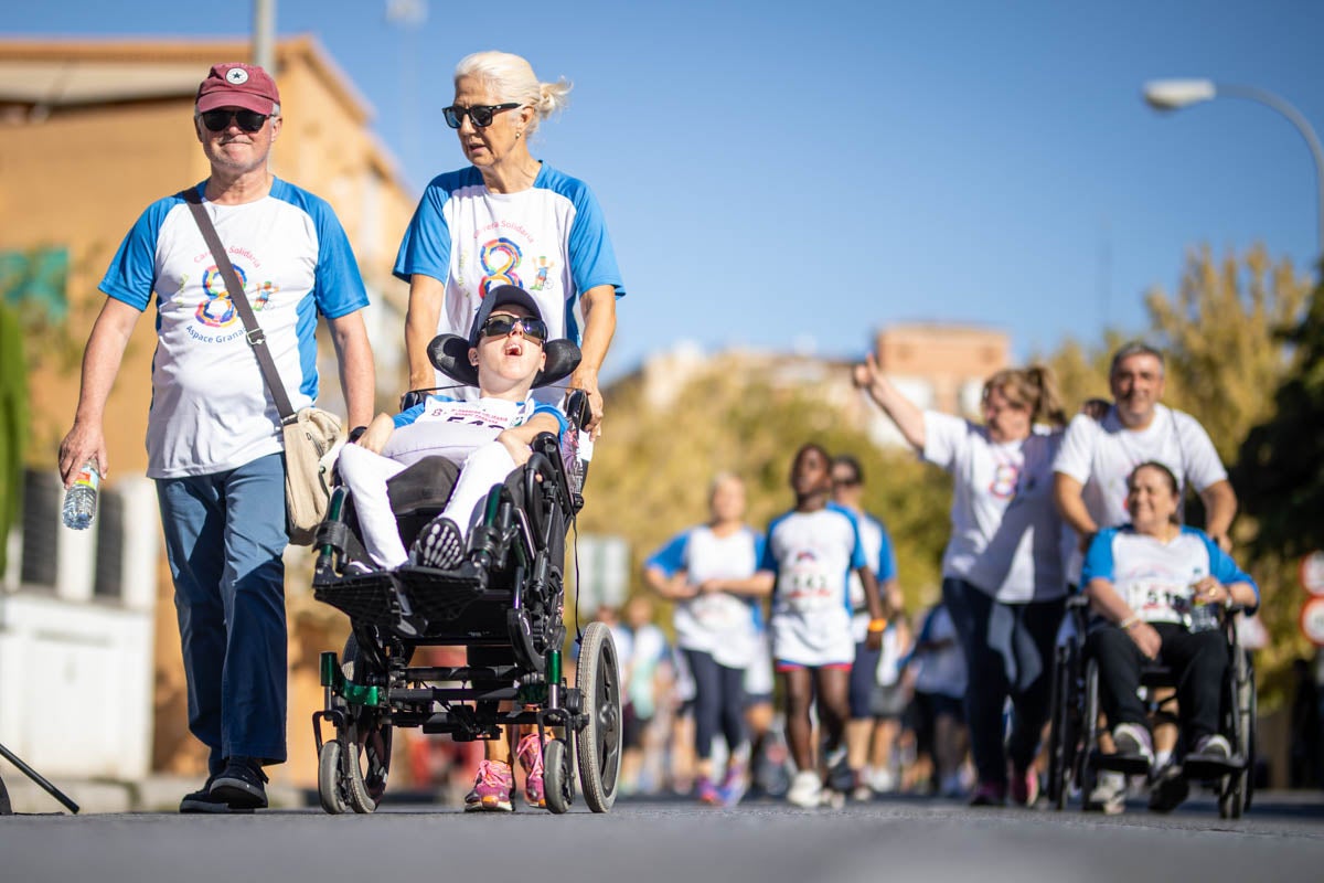 Las mejores imágenes de la carrera de Aspace en Granada