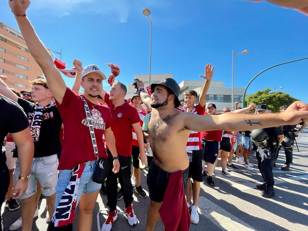 Las mejores imágenes del Almería - Granada