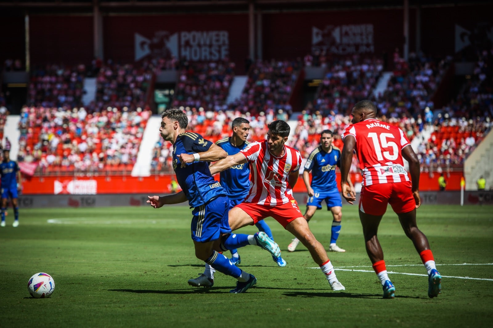 Las mejores imágenes del Almería - Granada