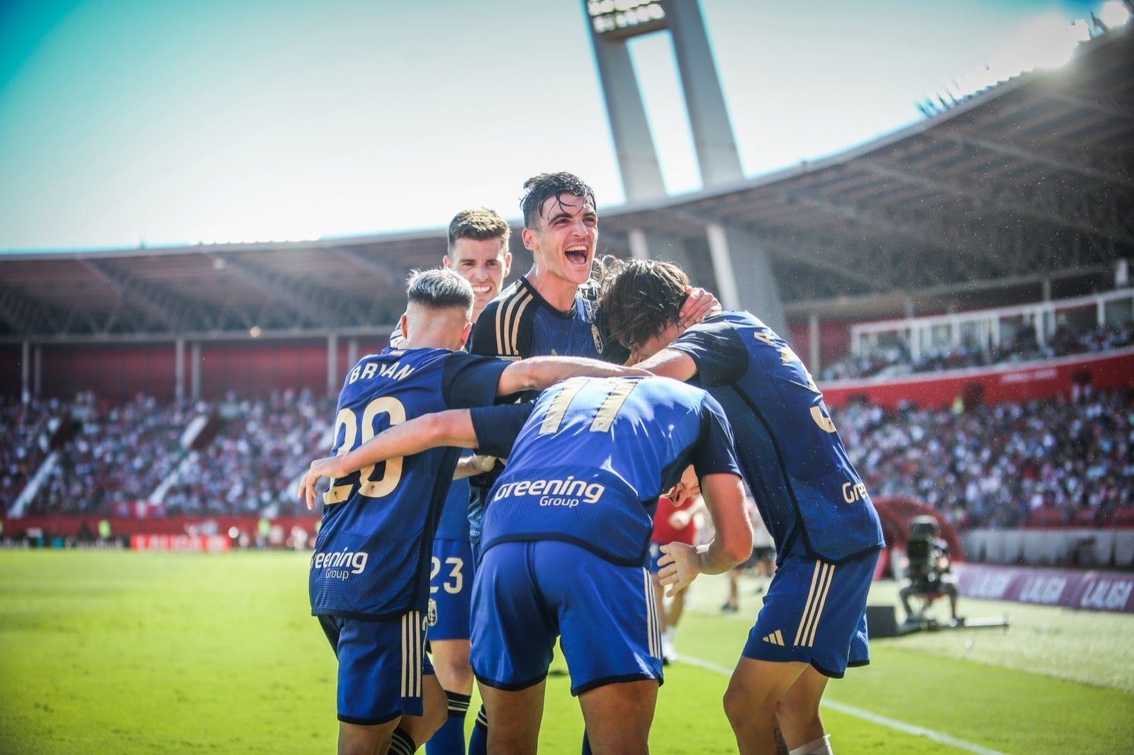 Las mejores imágenes del Almería - Granada