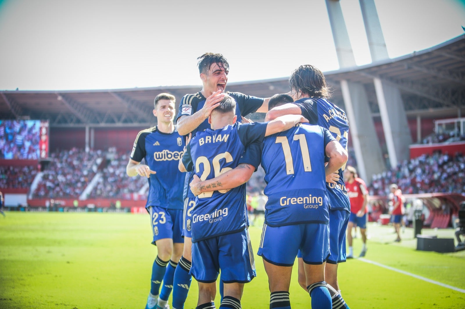 Las mejores imágenes del Almería - Granada