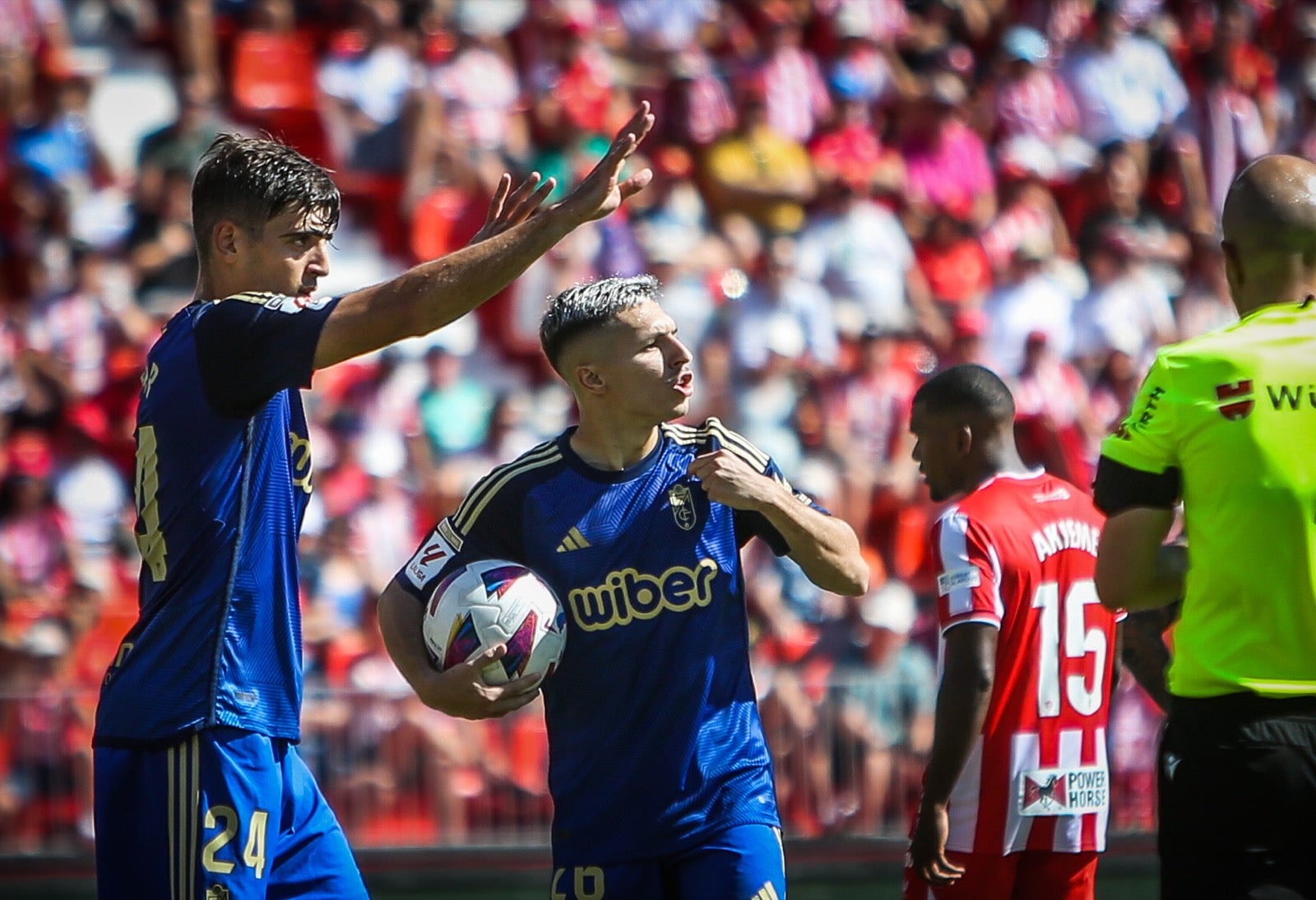 Las mejores imágenes del Almería - Granada