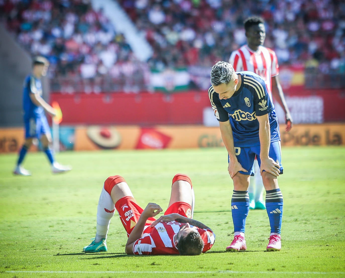 Las mejores imágenes del Almería - Granada