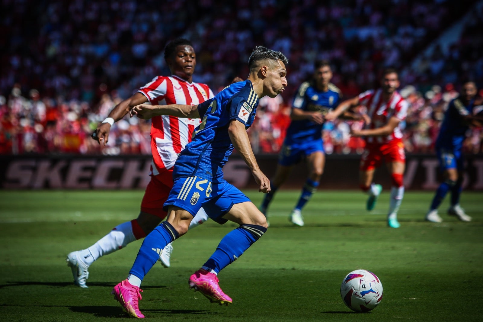 Las mejores imágenes del Almería - Granada