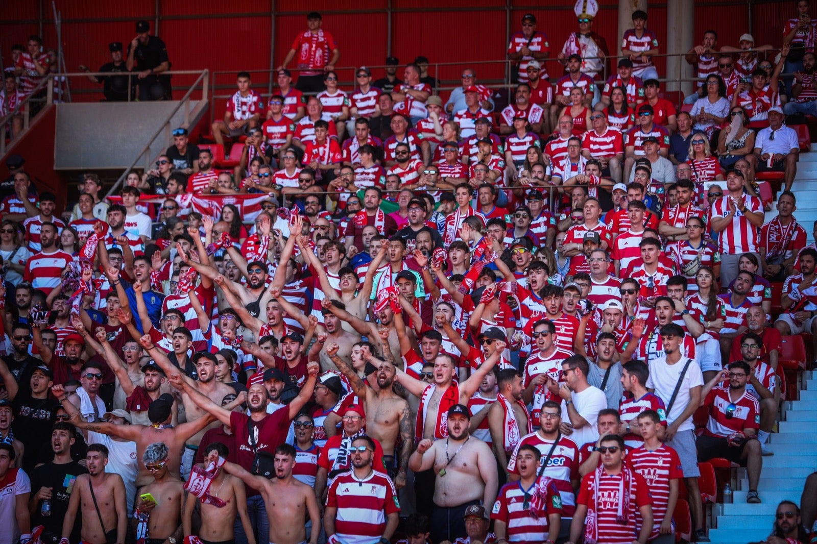 Las mejores imágenes del Almería - Granada