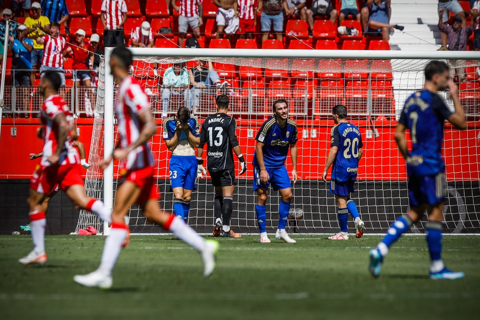 Las mejores imágenes del Almería - Granada
