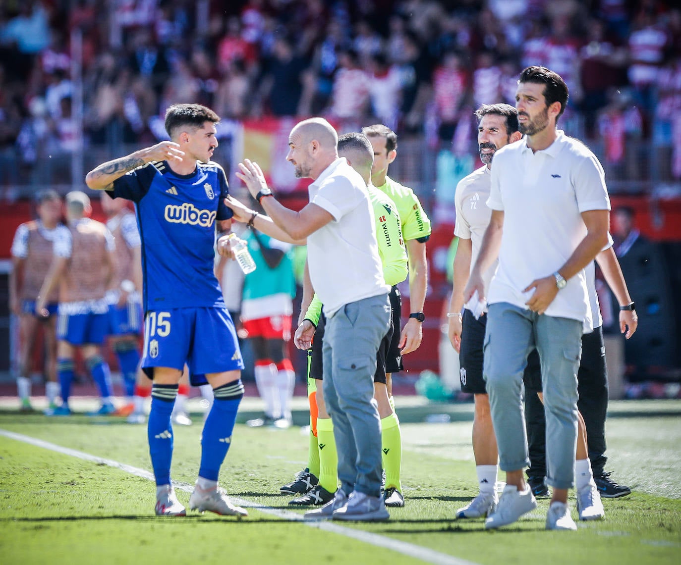 Las mejores imágenes del Almería - Granada