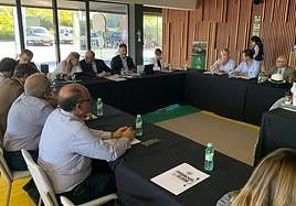 Reunión del Consejo Andaluz del Olivar en Mengíbar.