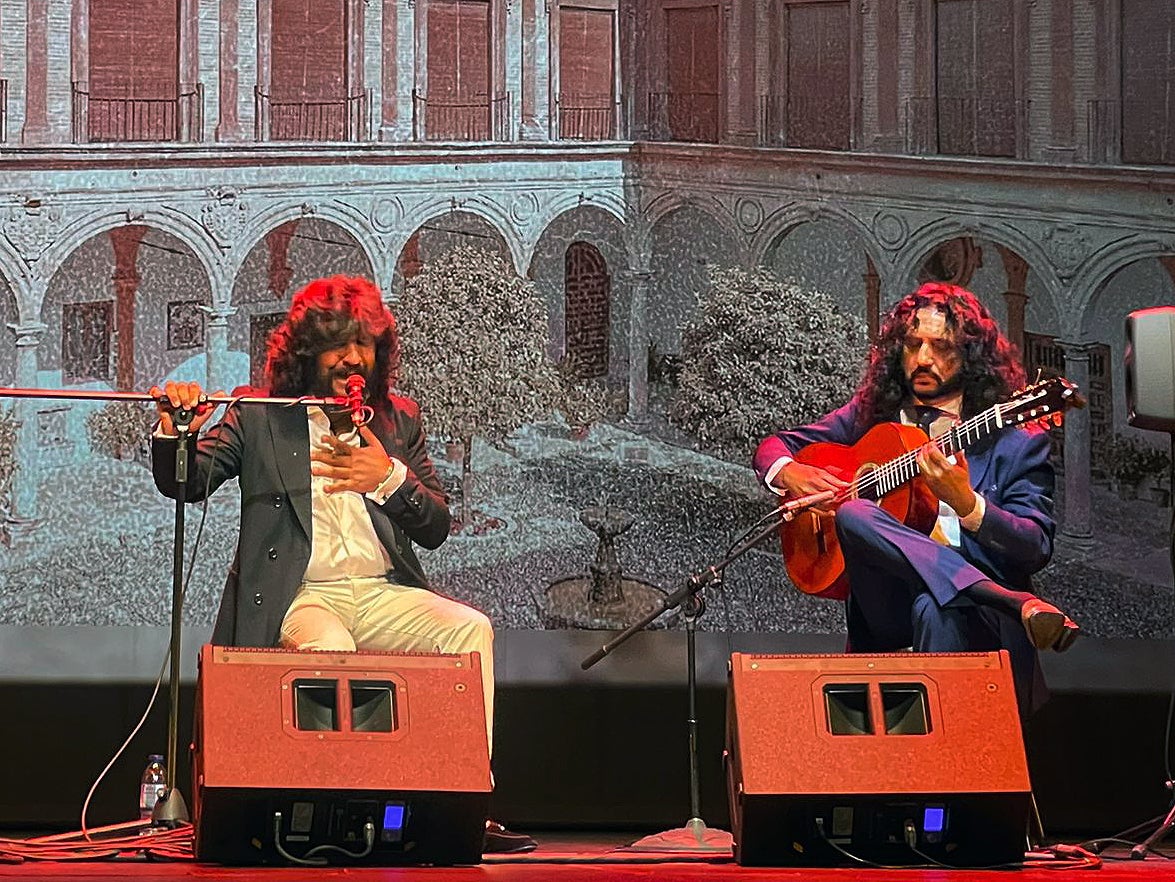 Rancapino Chico mascó el cante sin prisas.