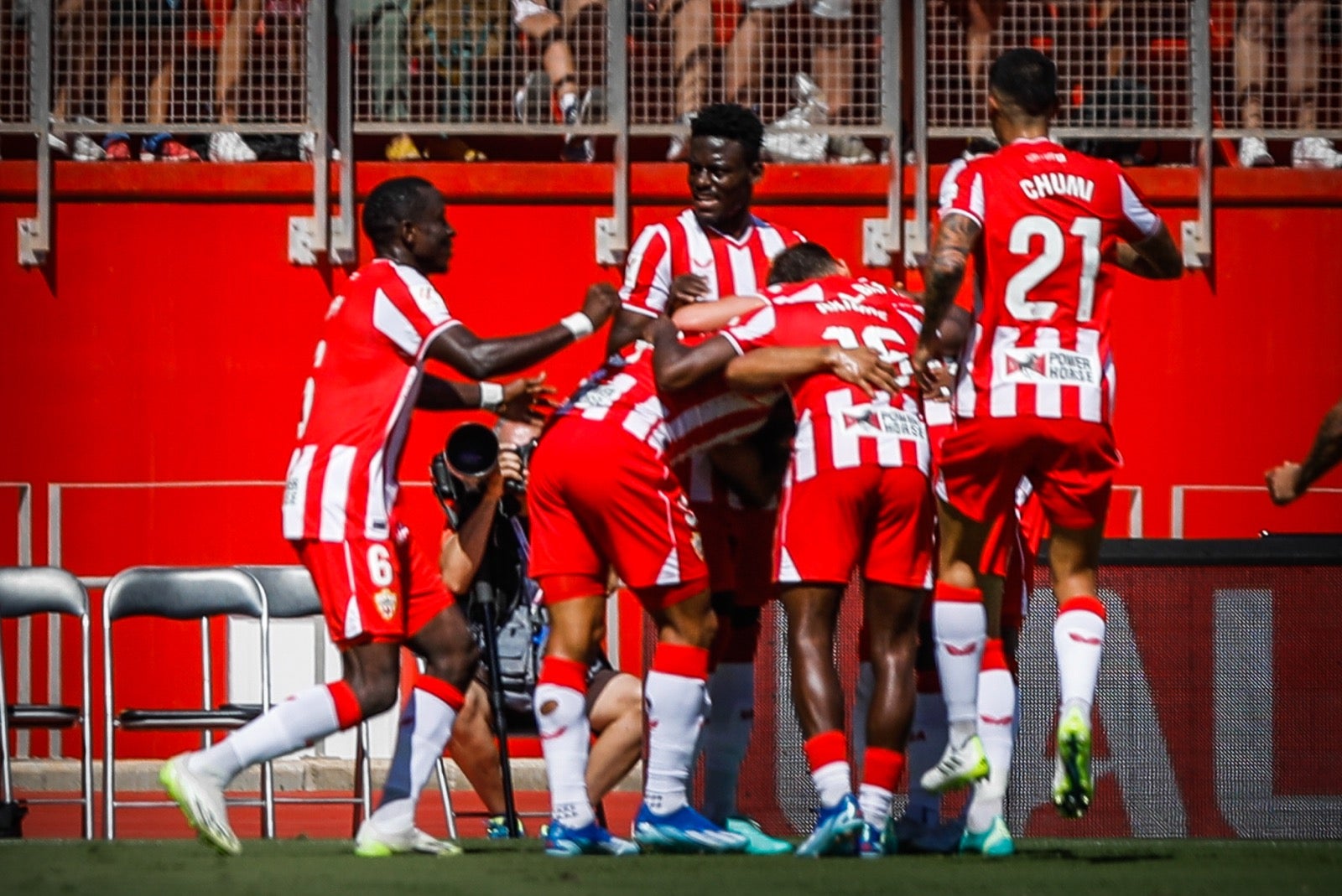 Las mejores imágenes del Almería - Granada