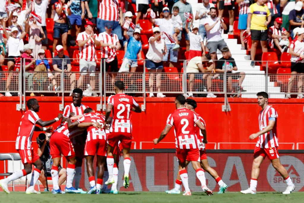 Las mejores imágenes del Almería - Granada