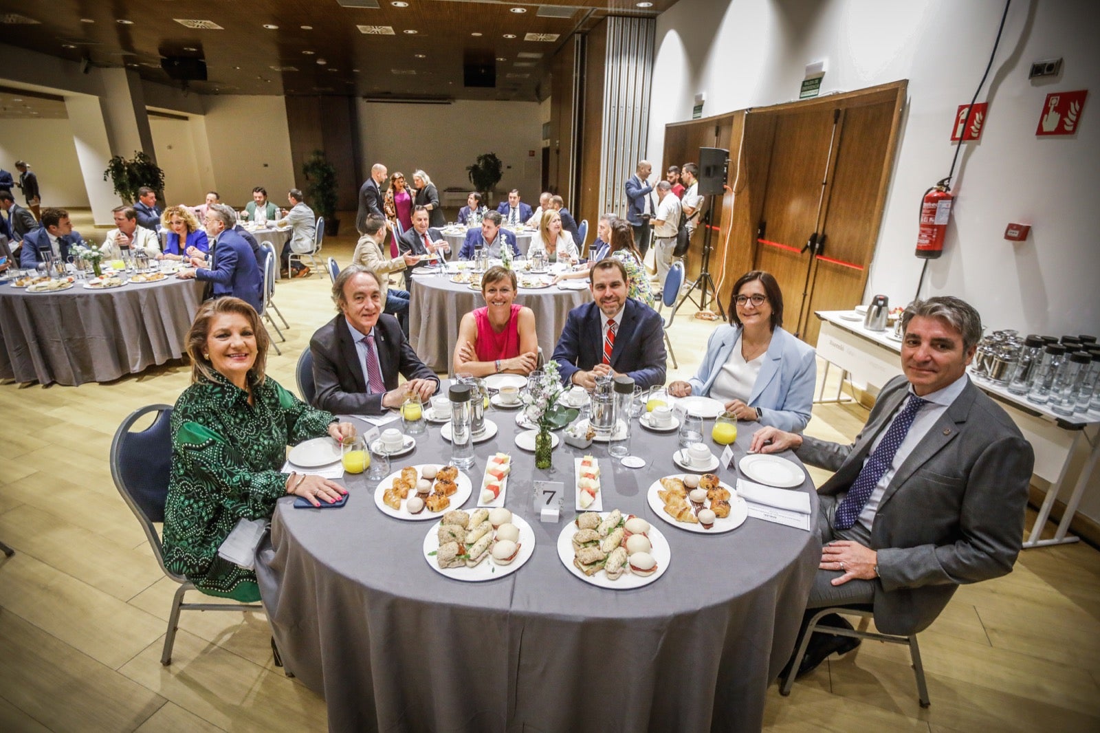 El desayuno informativo con la consejera de Fomento, Rocío Díaz, en imágenes