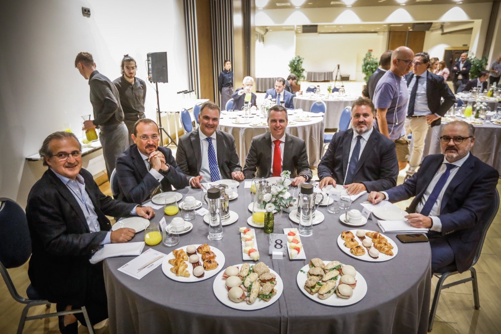 El desayuno informativo con la consejera de Fomento, Rocío Díaz, en imágenes