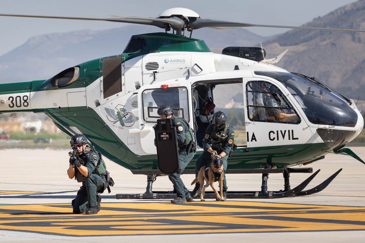 Así actuará la Guardia Civil en la cumbre europea de Granada