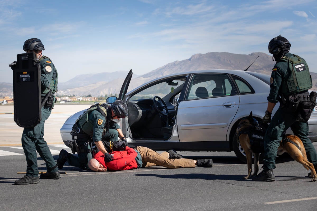 Así actuará la Guardia Civil en la cumbre europea de Granada