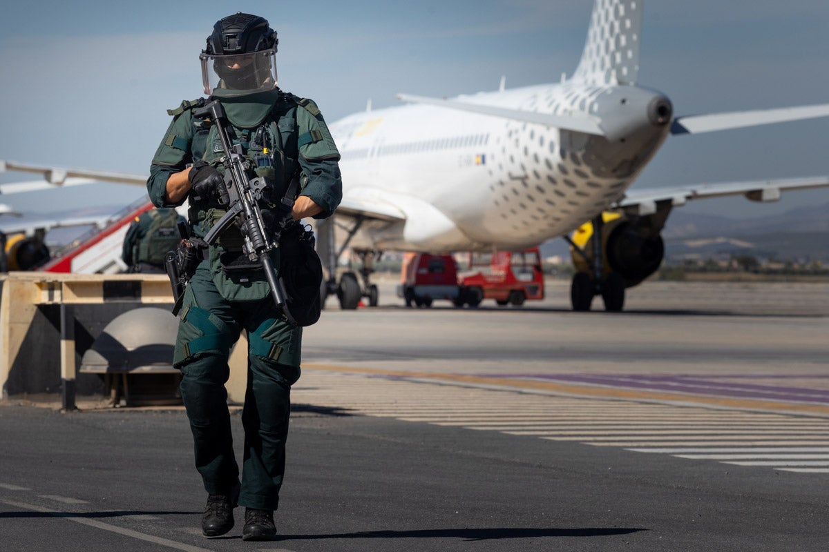 Así actuará la Guardia Civil en la cumbre europea de Granada