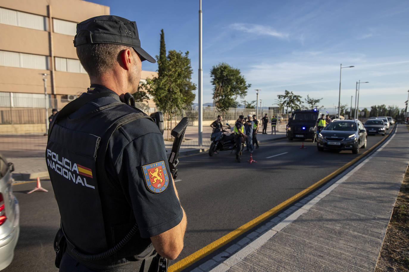 Las imágenes de los controles en los accesos a Granada por la cumbre europea