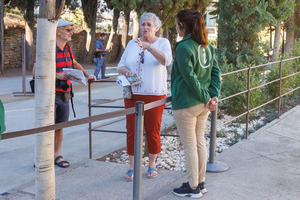 Las imágenes de la seguridad en la Alhambra por la cumbre europea