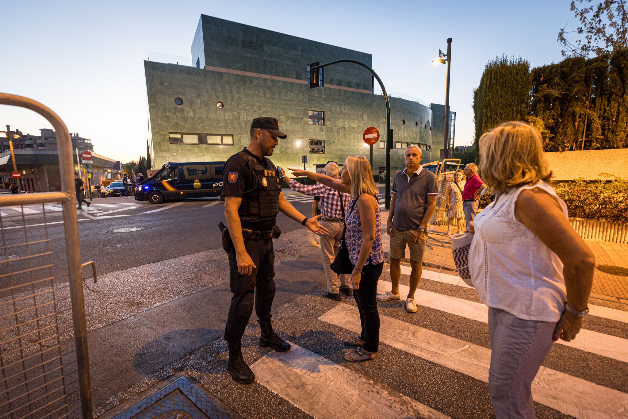 Las imágenes del Palacio de Congresos listo para acoger la cumbre europea