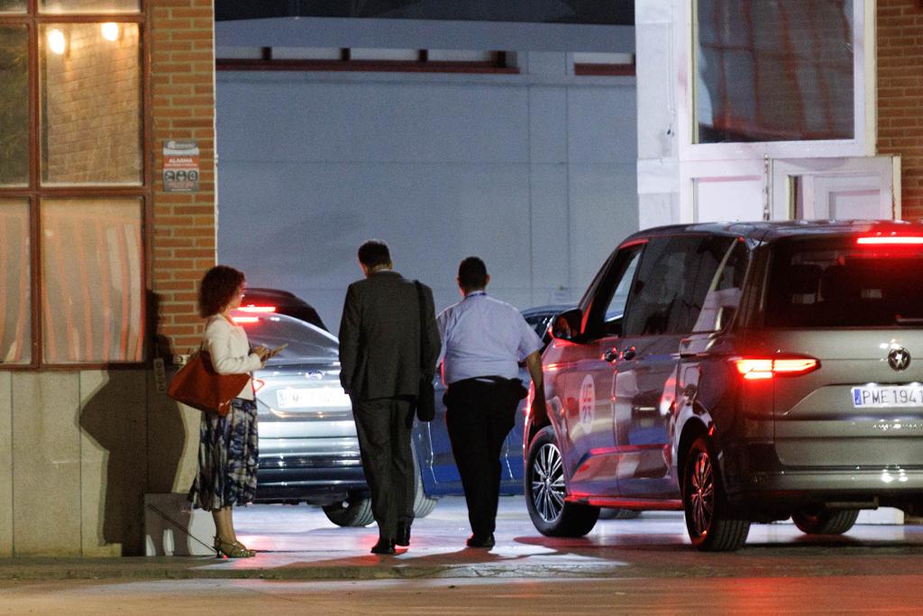 Las imágenes de Fermasa, convertido en el parking de las delegaciones en la cumbre europea