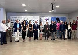 Inauguración de las jornadas de salud mental.