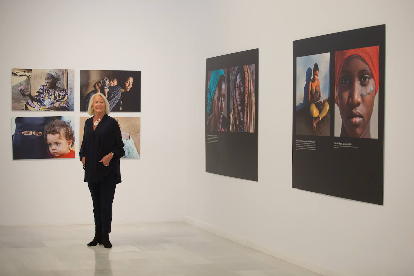 La exposición se compone de cincuenta fotografías.