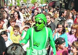 Teatro de calle en Cazorla.