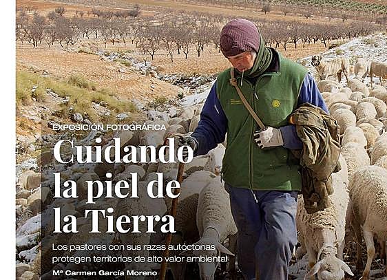 Pastoreo y sostenibilidad se unen en 'Cuidando la piel de la Tierra', una muestra fotográfica en Caja Rural