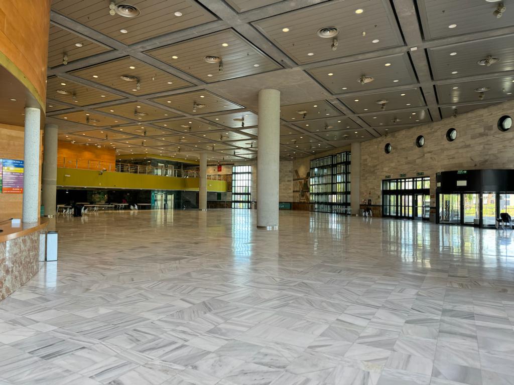 El Palacio de Congresos vuelve a su estado natural tras el éxito de la cumbre
