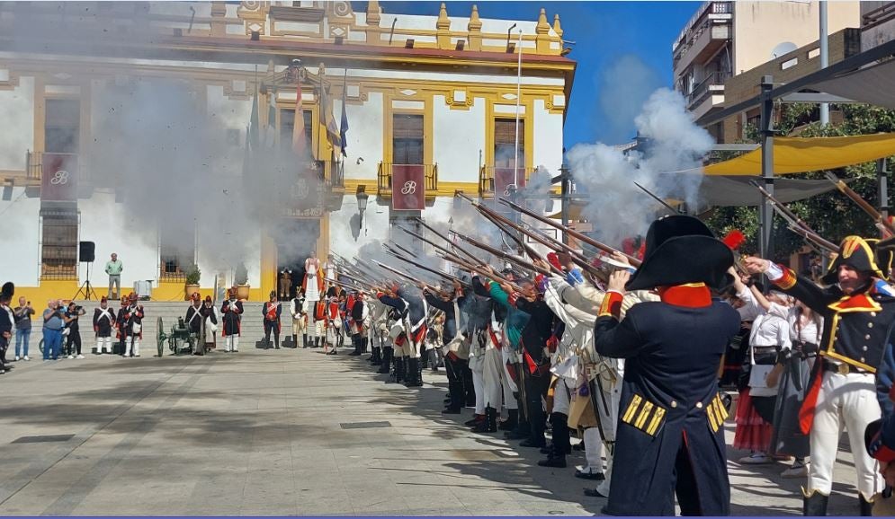 Salvas de ordenanza de los trabucos.