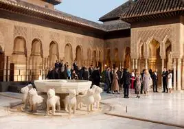 La foto de los dirigentes europeos en el Patio de los Leones de la Alhambra ha dado la vuelta al mundo.