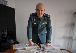 Cabo José Luis, investigador de la Policía Judicial de la Guardia Civil en Granada.