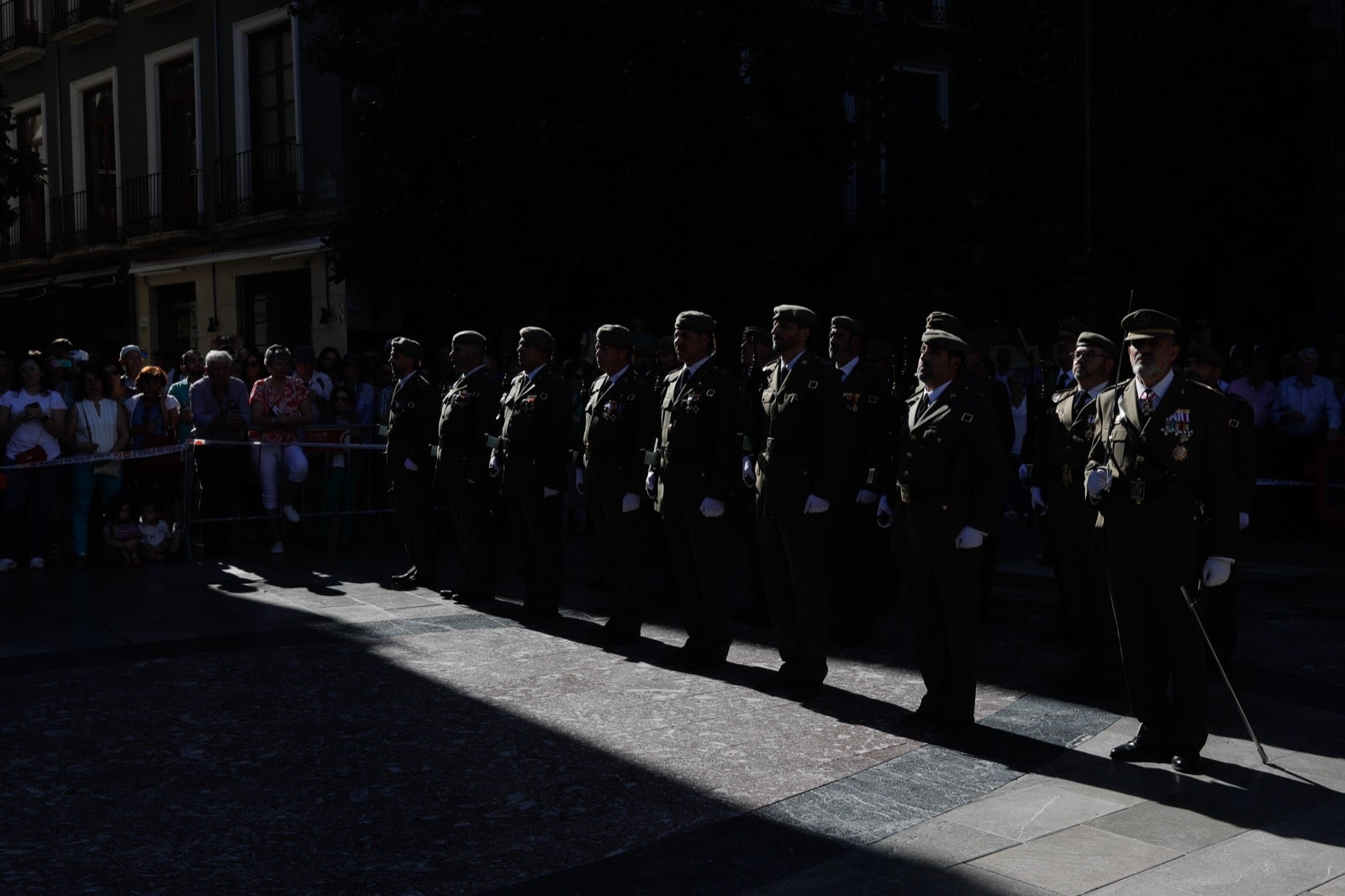 Las imágenes de los actos del 12 de octubre en Granada